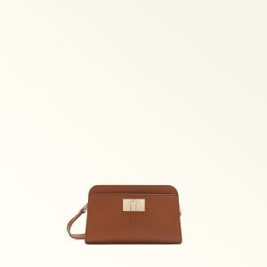 Torba Crossbody Damskie Furla 1927 Brązowe | 9612-BYNJW