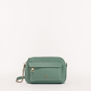 Torba Crossbody Damskie Furla FAVOLA Zielone | 9624-XLKGI