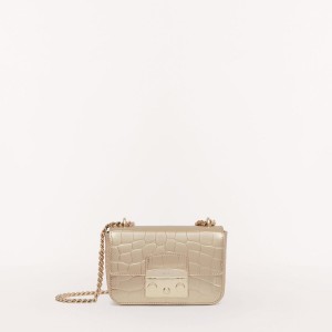 Torba Crossbody Damskie Furla METROPOLIS Morelowe | 5132-GMHRN