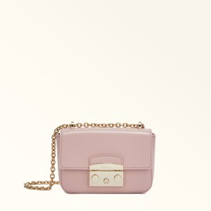 Torba Crossbody Damskie Furla METROPOLIS Różowe | 7469-WIZPF