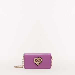 Torba Crossbody Damskie Furla MY JOY Fioletowe | 5078-YPAQL