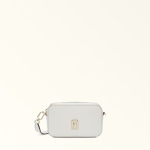 Torba Crossbody Damskie Furla PRIMULA Białe | 2135-NQLMF