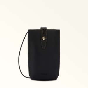 Torba Crossbody Damskie Furla UNICA Czarne | 5301-GZATI