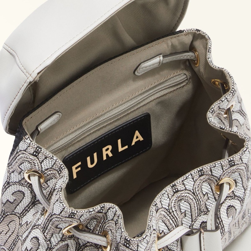 Plecaki Damskie Furla FLOW Szare | 1274-IYNAJ