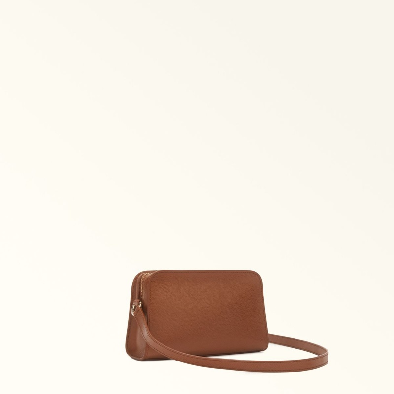 Torba Crossbody Damskie Furla 1927 Brązowe | 9612-BYNJW