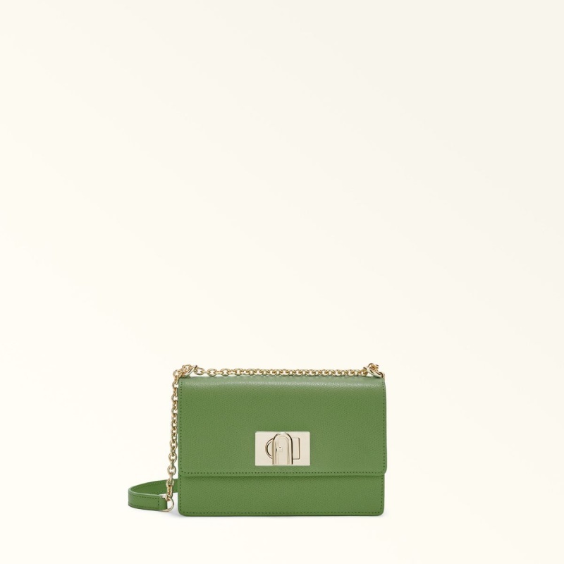 Torba Crossbody Damskie Furla 1927 Ciemny Zielone | 2476-AFEBG