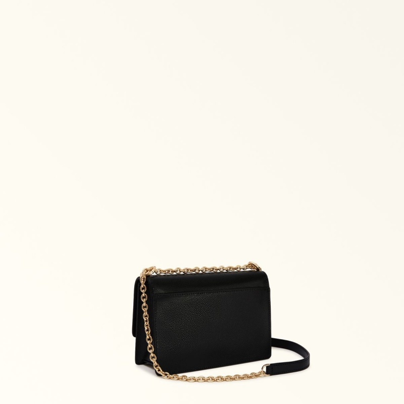 Torba Crossbody Damskie Furla 1927 Czarne | 7401-MNCPW