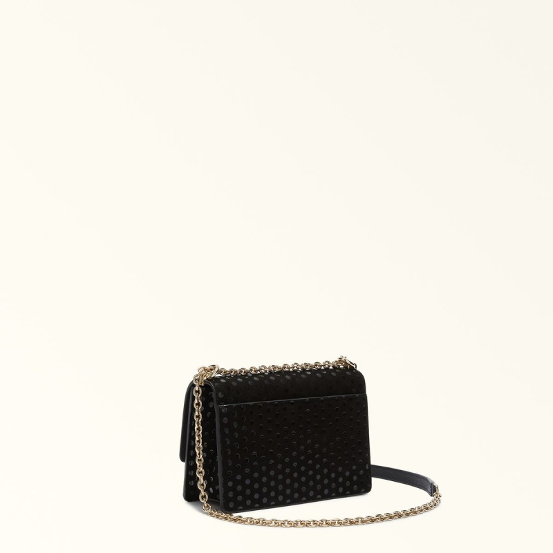 Torba Crossbody Damskie Furla 1927 Czarne | 7981-MOLYV