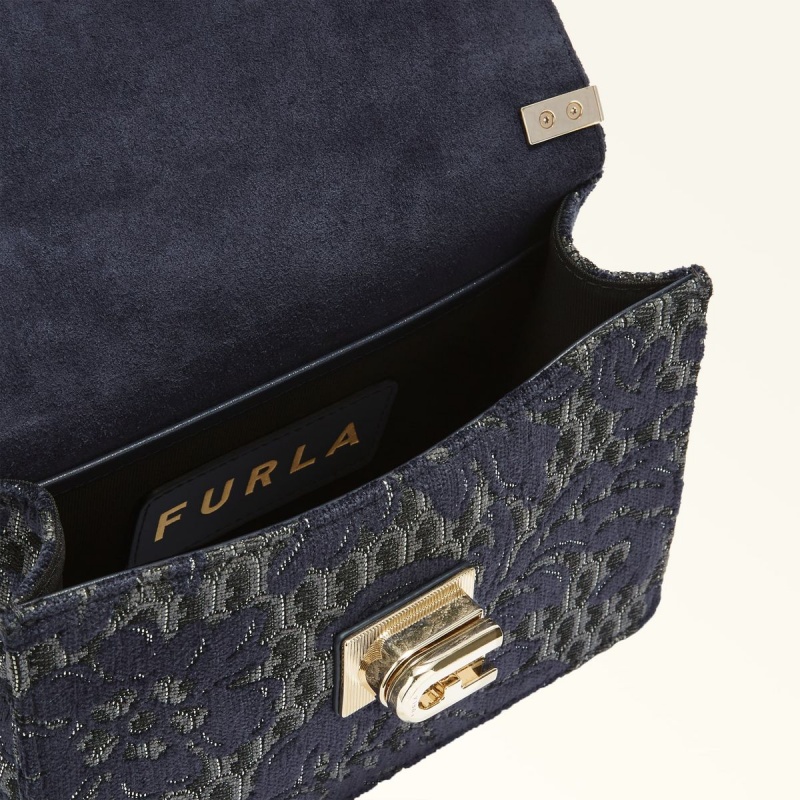 Torba Crossbody Damskie Furla 1927 Czarne | 0639-HIKMG