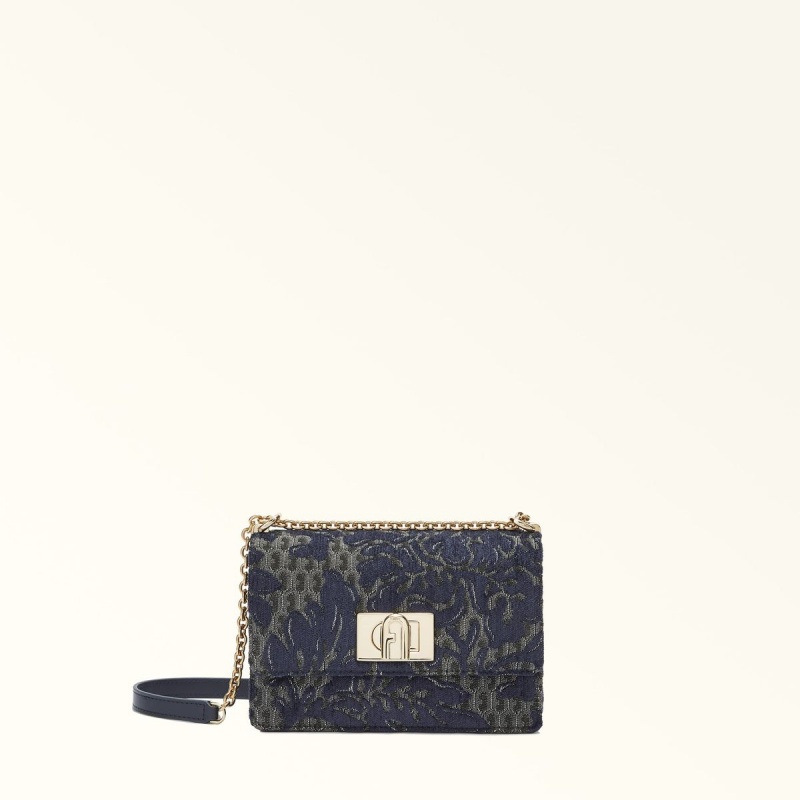 Torba Crossbody Damskie Furla 1927 Czarne | 0639-HIKMG