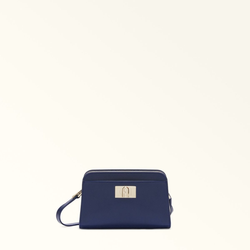 Torba Crossbody Damskie Furla 1927 Granatowe | 4208-LACKB