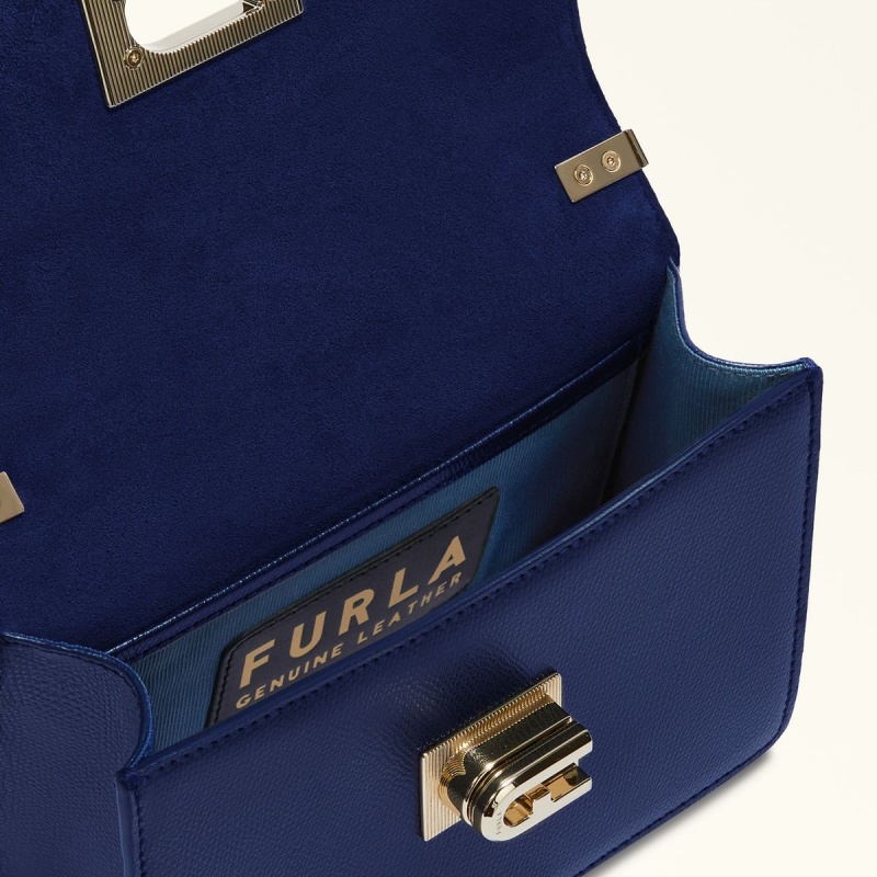 Torba Crossbody Damskie Furla 1927 Granatowe | 8217-XSEQG