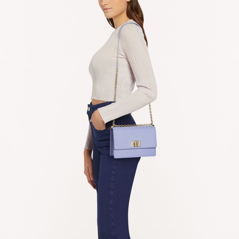 Torba Crossbody Damskie Furla 1927 Lawenda | 1479-IWSYX