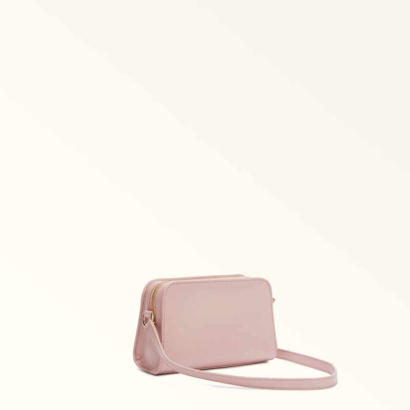 Torba Crossbody Damskie Furla 1927 Różowe | 2456-KWBEG