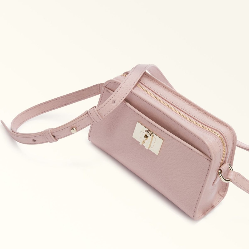 Torba Crossbody Damskie Furla 1927 Różowe | 2456-KWBEG