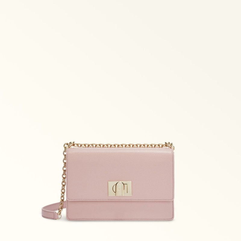 Torba Crossbody Damskie Furla 1927 Różowe | 6308-XRFVS