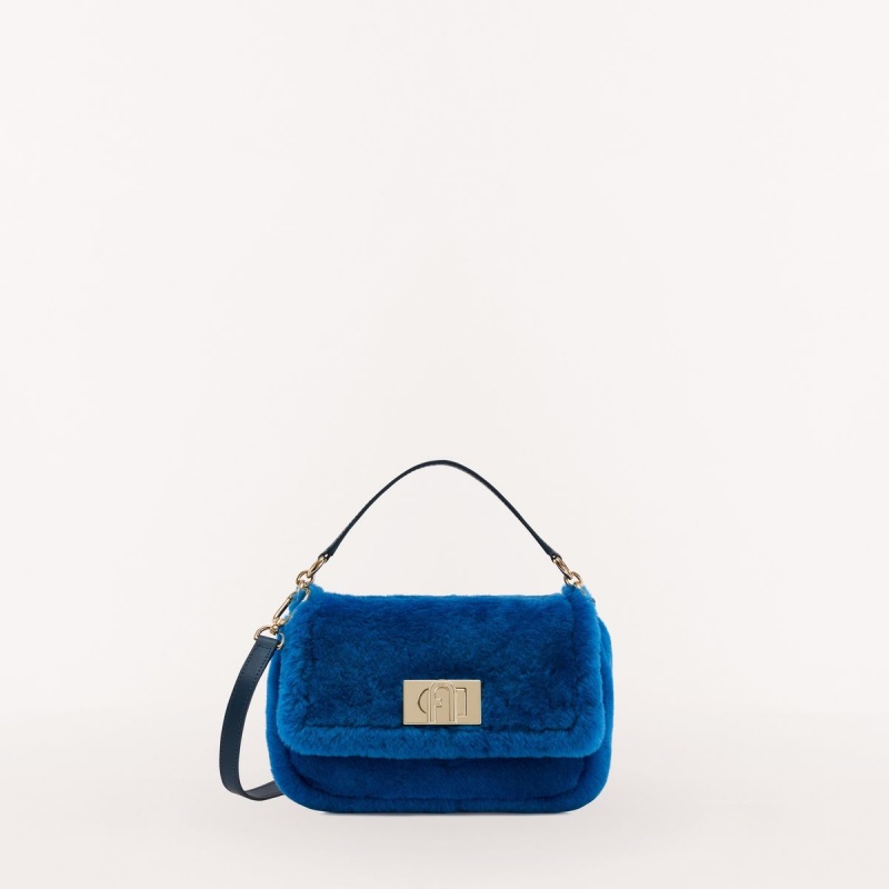 Torba Crossbody Damskie Furla 1927 SOFT Granatowe | 6457-BOQKA