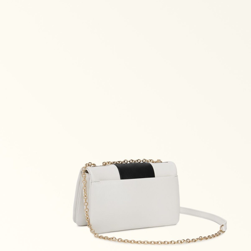 Torba Crossbody Damskie Furla LULU Czarne | 3897-MBHKP