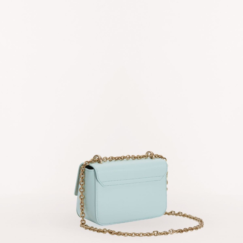 Torba Crossbody Damskie Furla METROPOLIS Mięta | 6239-CFMXA