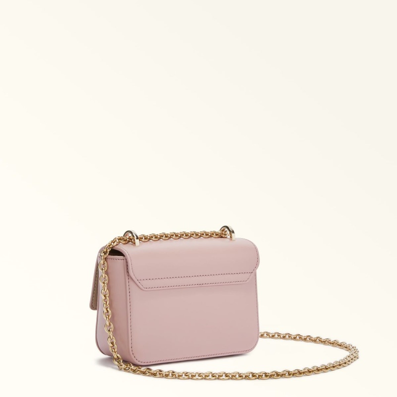 Torba Crossbody Damskie Furla METROPOLIS Różowe | 7469-WIZPF