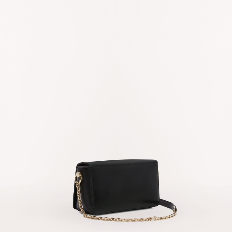 Torba Crossbody Damskie Furla MY JOY Czarne | 5712-HJLAM