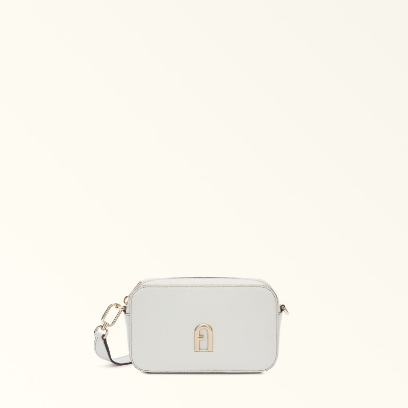 Torba Crossbody Damskie Furla PRIMULA Białe | 2135-NQLMF