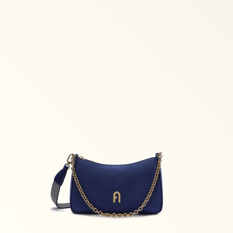 Torba Crossbody Damskie Furla PRIMULA Granatowe | 7635-BQYFI