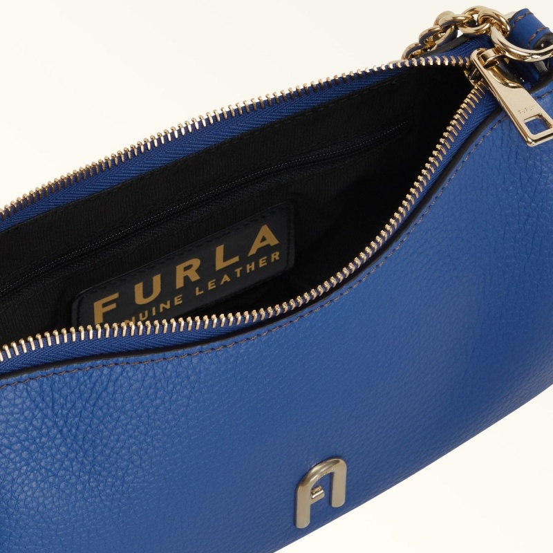 Torba Crossbody Damskie Furla PRIMULA Granatowe | 3974-HYDBP