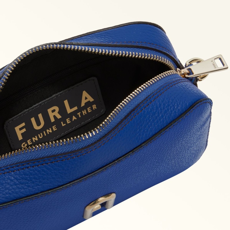 Torba Crossbody Damskie Furla PRIMULA Granatowe | 7364-QUESA