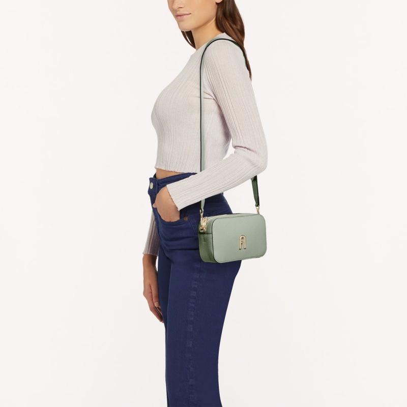 Torba Crossbody Damskie Furla PRIMULA Mięta | 6325-GQTSN