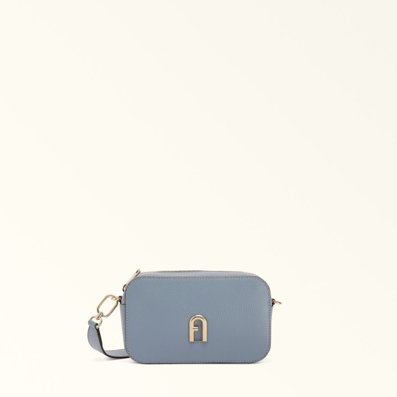 Torba Crossbody Damskie Furla PRIMULA Platyna | 6879-JYEUD