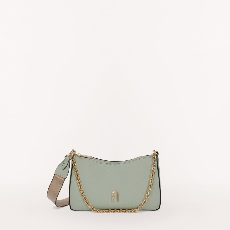 Torba Crossbody Damskie Furla PRIMULA Szare Brązowe | 7892-GKMHS