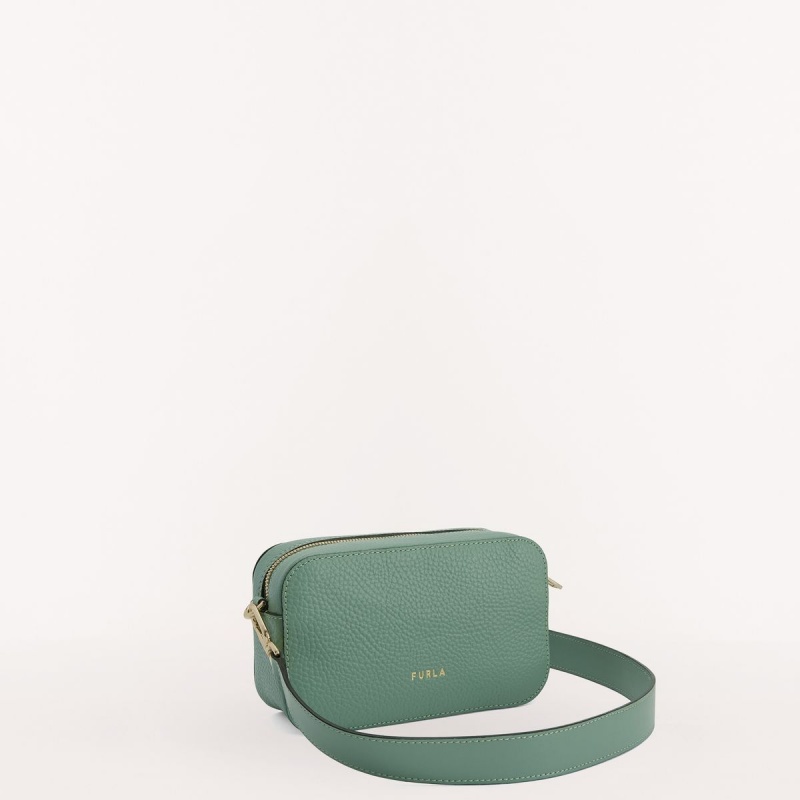 Torba Crossbody Damskie Furla PRIMULA Zielone | 8416-SUPDN