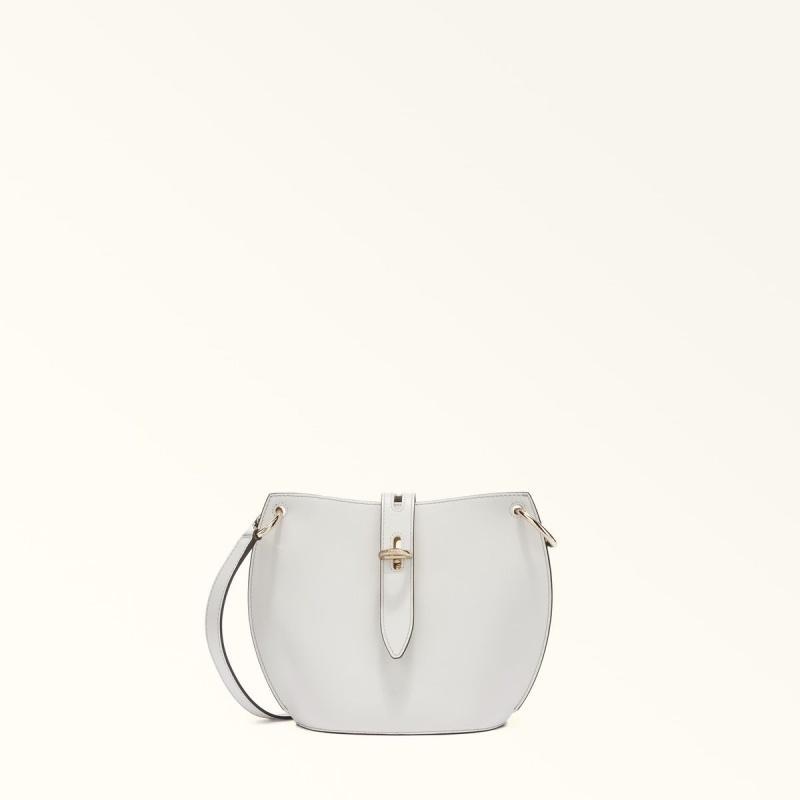 Torba Crossbody Damskie Furla UNICA Białe | 0172-PKINX