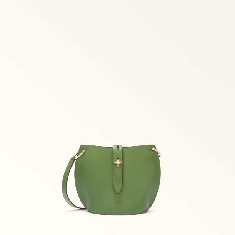 Torba Crossbody Damskie Furla UNICA Ciemny Zielone | 4710-TNGPO