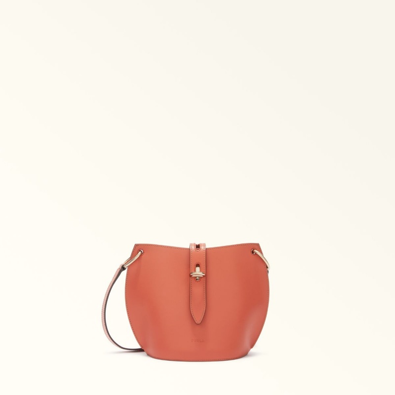 Torba Crossbody Damskie Furla UNICA Różowe | 0759-ILUJO