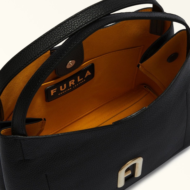 Torby Przez Ramię Damskie Furla PRIMULA Czarne | 6987-BSWPG