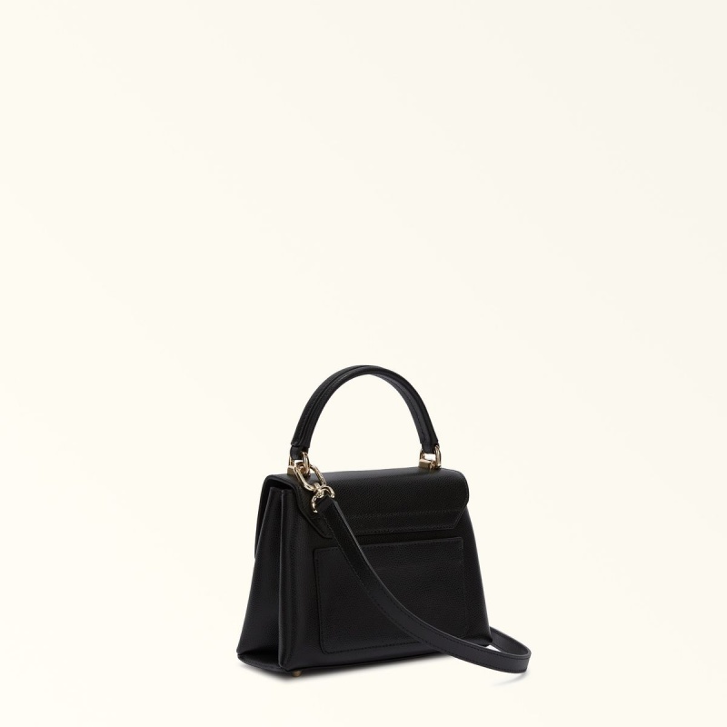 Torebka Damskie Furla 1927 Czarne | 6104-NHJVE