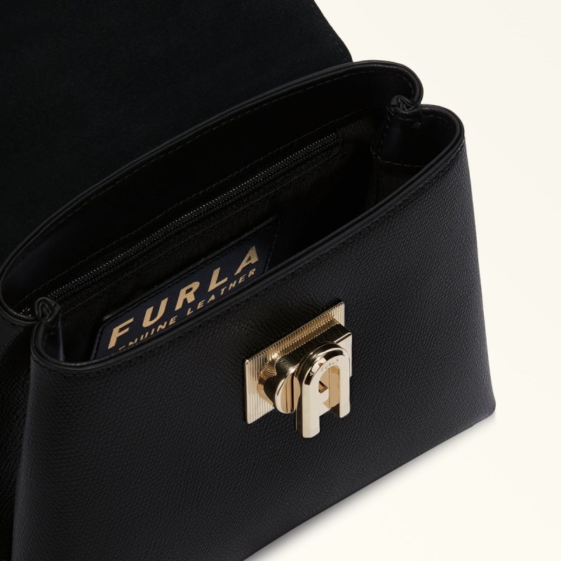 Torebka Damskie Furla 1927 Czarne | 6104-NHJVE