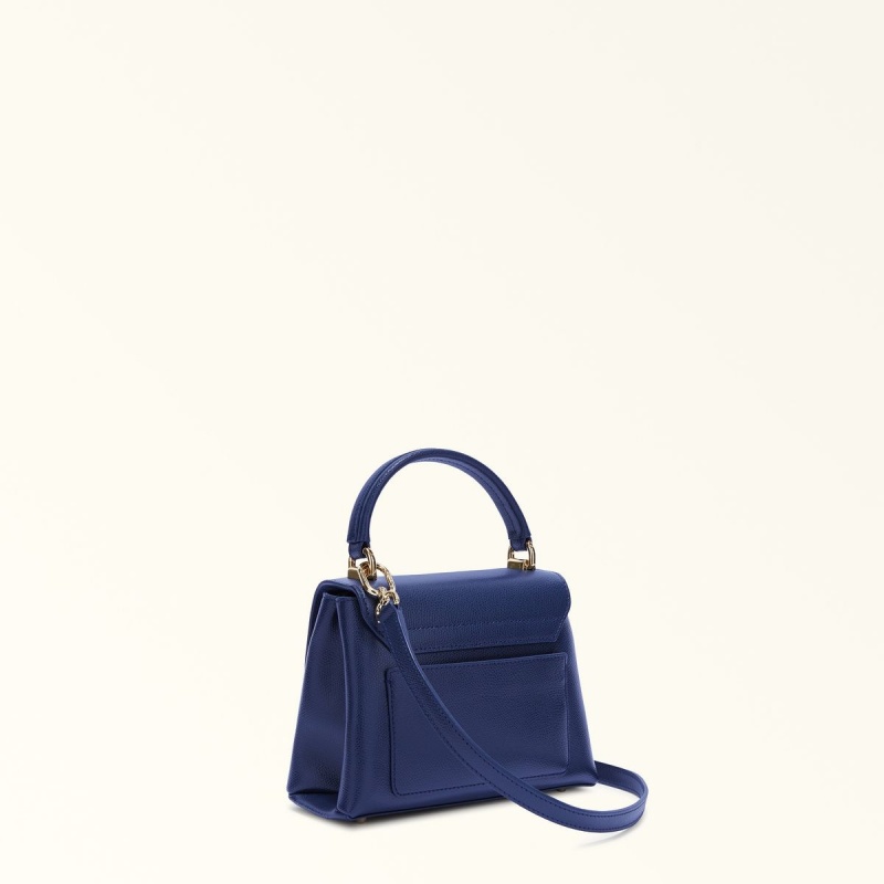 Torebka Damskie Furla 1927 Granatowe | 3109-KJLSO