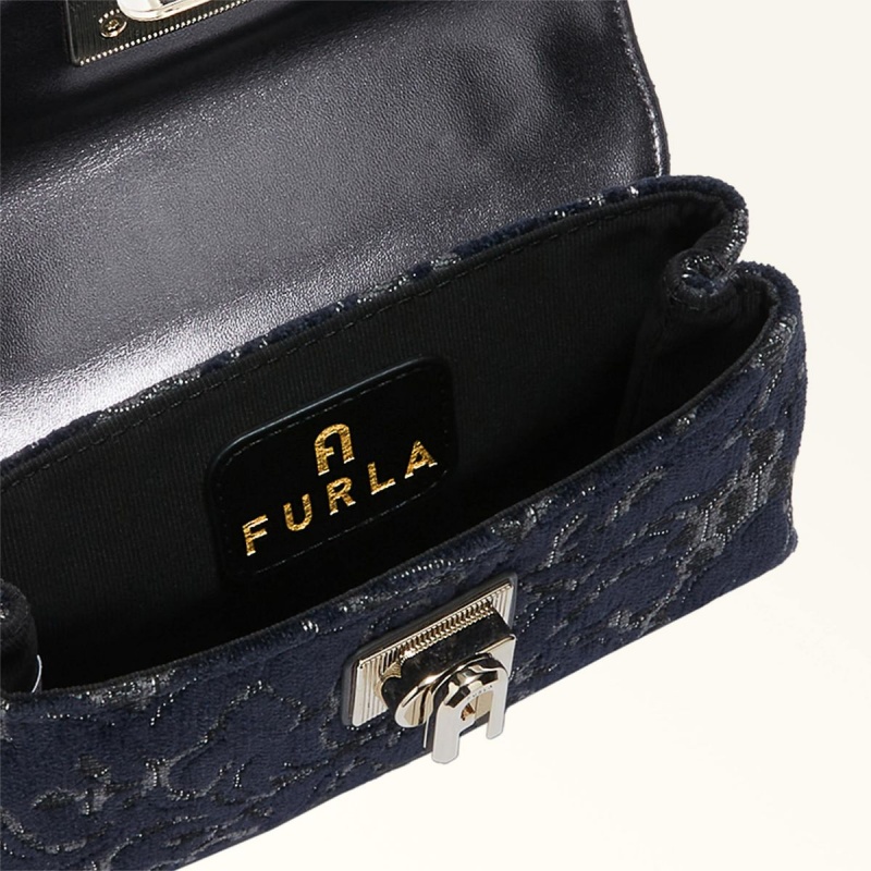 Torebki Małe Damskie Furla 1927 Czarne | 7042-PNSHW