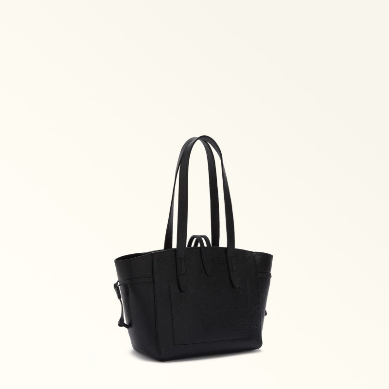 Totes Damskie Furla NET Czarne | 6247-FSPRE