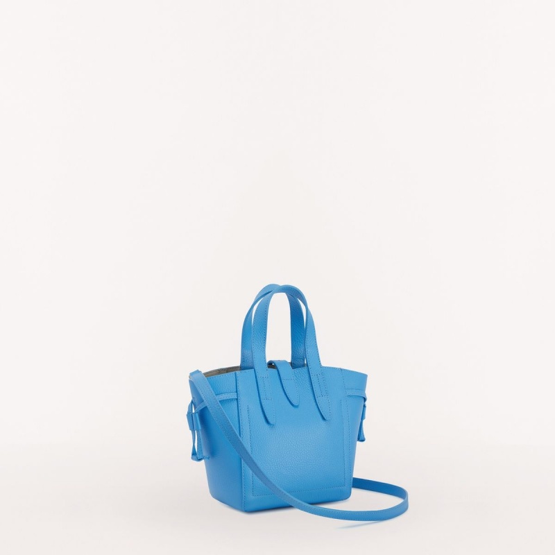 Totes Damskie Furla NET Niebieskie | 9207-XOZKM