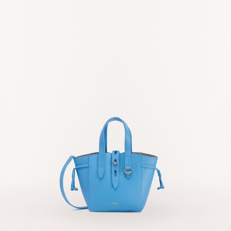 Totes Damskie Furla NET Niebieskie | 9207-XOZKM