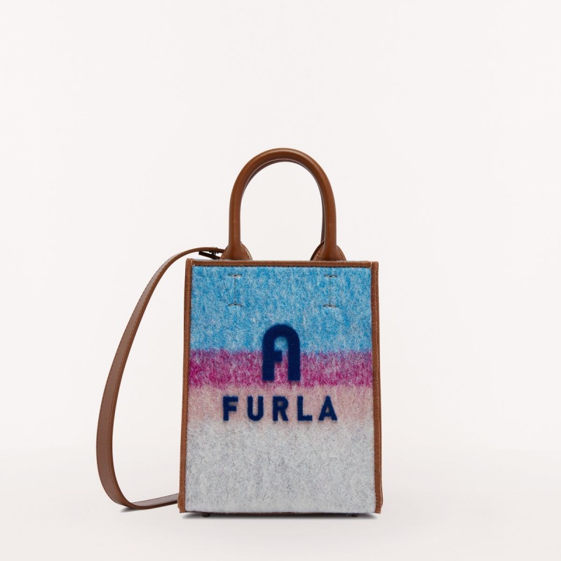 Totes Damskie Furla OPPORTUNITY Brązowe | 6258-OZIVB